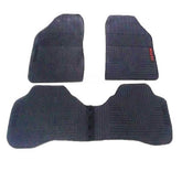 Alsvin Custom Fit PVC Rubber Floor Mat Black Mix Design 3 Pcs Model 2020 to 2021